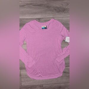 Magellan Women’s Large Fish Gear Long Sleeved Purple Shirt New W Tags